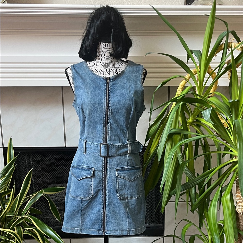Denim Mini Dress